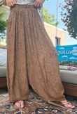 Tasha Damask Bloom Pant Walnut